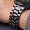 Bracelet Tech-Protect en Acier Inoxydable pour Samsung Galaxy Watch 8 9 Noir