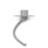 Crochet pate Smeg SMDH04 Aluminium Compatible SMF