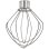 Fouet Smeg SMWW04 en inox pour SMF04/05/15