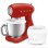Batidora amasadora Smeg SMF05RDEU roja 4,8 L 1000 W 10 velocidades