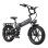 Elektrische Fiets Koolux X12 Pro 750W 48V 15Ah 20 Inch Banden Grijs Rood