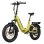 Bicicleta eléctrica TTGO F7 250W 48V 15Ah 20" 25km/h 100km Mostaza