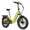 Bicicleta eléctrica TTGO F7 250W 48V 15Ah 20" 25km/h 100km Mostaza