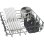 Lavavajillas Siemens iQ100 SN615X07AF 12 couverts E avec AquaStop et LED