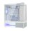 Case PC COUGAR CFV220 RGB Midi Tower Bianco Vetro
