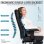 Gaming-Stuhl GTPLAYER Ergonomisch PU-Leder 90°–150° 180 Kg Schwarz