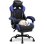 Cadeira Gaming GTPLAYER Ergonómica com Apoio de Pés Azul 150 Kg