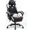 Cadeira Gaming GTPLAYER Ergonómica Reposapés Reposacabeça 150 kg Branco