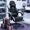 Cadeira Gaming GTPLAYER Ergonómica Reposapés Reposacabeça 150 kg Branco