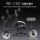 Cadeira Gaming GTPLAYER Ergonómica Reposapés Reposacabeça 150 kg Branco
