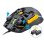 Ratón Yenkee Marksman YMS 3600BK Cable RGB 12400 DPI 6 Botones Negro