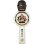 Microphone OTL KPOP DEMON HUNTER Huntr/x Sans Fil Bluetooth LED Or