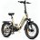 Bicicleta Elétrica ENGWE L20 3.0 Pro Dourada Motor Central 48V Bateria 720Wh