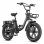Vélo électrique ENGWE L20 Boost 250W 13Ah 48V, roues 20x4.0 pouces, transmission Shimano, autonomie 126 km