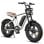 Elektrofahrrad Engwe M20 Batterie Einzigartig 250W 48V 13Ah Autonomie 75km