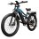 Bicicleta Eléctrica Puluma PE86 Azul Gris 1000W Batería 48V 20Ah Ruedas 26 x 3.0"