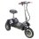Patinete électrique Twofish TF03 350W Autonomie 30km Suspension 12" Noir