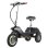 Patinete électrique Twofish TF03 350W Autonomie 30km Suspension 12" Noir