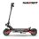 Patinete électrique NanRobot LS7+ 6000W Autonomie 100km Pneus 11" Suspension LED Rouge
