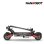 Patinete électrique NanRobot LS7+ 6000W Autonomie 100km Pneus 11" Suspension LED Rouge