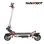 Patinete électrique Nanrobot N6 72V 1500W x2 Autonomie 90km Freins hydrauliques Rouge/Argent