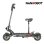 Patinette électrique NanRobot LS7+ 6000W Autonomie 100km Pneus 11" Freins hydrauliques Noir