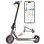 Patinete électrique OOKTEK V8 250W Autonomie 25km Roues 8,5" Frein tambour