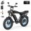Velo electrique Aairsk X5 Batterie 48V 15Ah