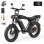 Velo electrique Aairsk X5 Batterie 48V 15Ah