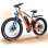 Vélo électrique VARUN M26-2 Pro batterie 250 W 48 V 13 Ah roue 26 orange