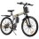 Vélo électrique pliant VARUN M26-3 PRO batterie 48V 7,8Ah suspension totale