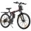 Velo electrique Varun M26-3 Pro pliable suspension integrale