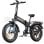 Velo Electrique Pliant Varun S20-2 Suspension Totale 20 P 48V 13Ah