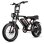 Vélo électrique OOKTEK S8 Pneus larges Batterie 48V 17,5Ah Suspension totale