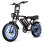 Vélo électrique OOKTEK S8 Pneus larges Batterie 48V 17,5Ah Suspension totale