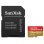 Memoria flash SanDisk Extreme PLUS 128 GB MicroSDXC Clase 10 U3 V30 A2