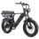 Bicicleta eléctrica Yangor Y20 Pro Batería Doble 48V 15Ah+20Ah 120-140 km