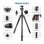 Tripod Neewer N55cr Ferro carbonio 205 cm 360°