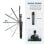 Tripod Neewer N55cr Ferro carbonio 205 cm 360°