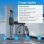 Chargeur EV portable JUNSUN 3,5kW 16A Type 2 câble 5m Schuko LCD App IP65