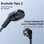 Chargeur EV portable JUNSUN 3,68 kW 16 A monophasé Type 2 câble 5m IP67