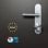 Serratura Intelligente Nuki Smart Lock Ultra WiFi e Bluetooth Apertura con App e Tastierino Numerico Compatibile con Alexa, Google Home e Apple Home