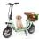 Monopattino elettrico iScooter i12 500W Autonomia 35km Pneumatici 12'' Freni disco LED