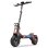 Patinete eléctrico iScooter iX8 2400W Autonomía 70km Ruedas 12" Off Road Negro