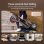 Patinete eléctrico iScooter iX8 2400W Autonomía 70km Ruedas 12" Off Road Negro