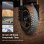 Patinete eléctrico iScooter iX8 2400W Autonomía 70km Ruedas 12" Off Road Negro