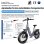 Elektrische fiets iScooter EB8 500W 48V15Ah 20x4.0 Hydraulische schijfremmen