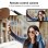 Blackview D1pro Lunettes intelligentes Bluetooth 6.0 Contrôle tactile Argent