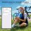 Blackview D3 Smart Glasses Integrierte Kamera KI Lautsprecher Orange