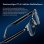 Blackview D1 Lunettes intelligentes Bluetooth Polarized Haut-parleurs Filtre lumière bleue Noires